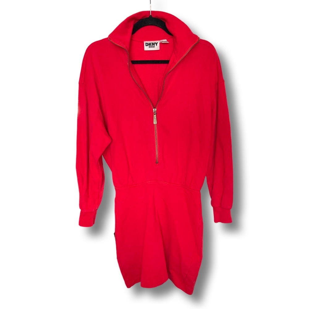 Classic 90s DKYN red dress